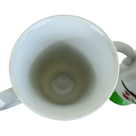 Fred Roberts Song Bird Vintage 1960s 1970s Ceramic Pedestal Mugs Set Of 2 - Picture 5 of 7